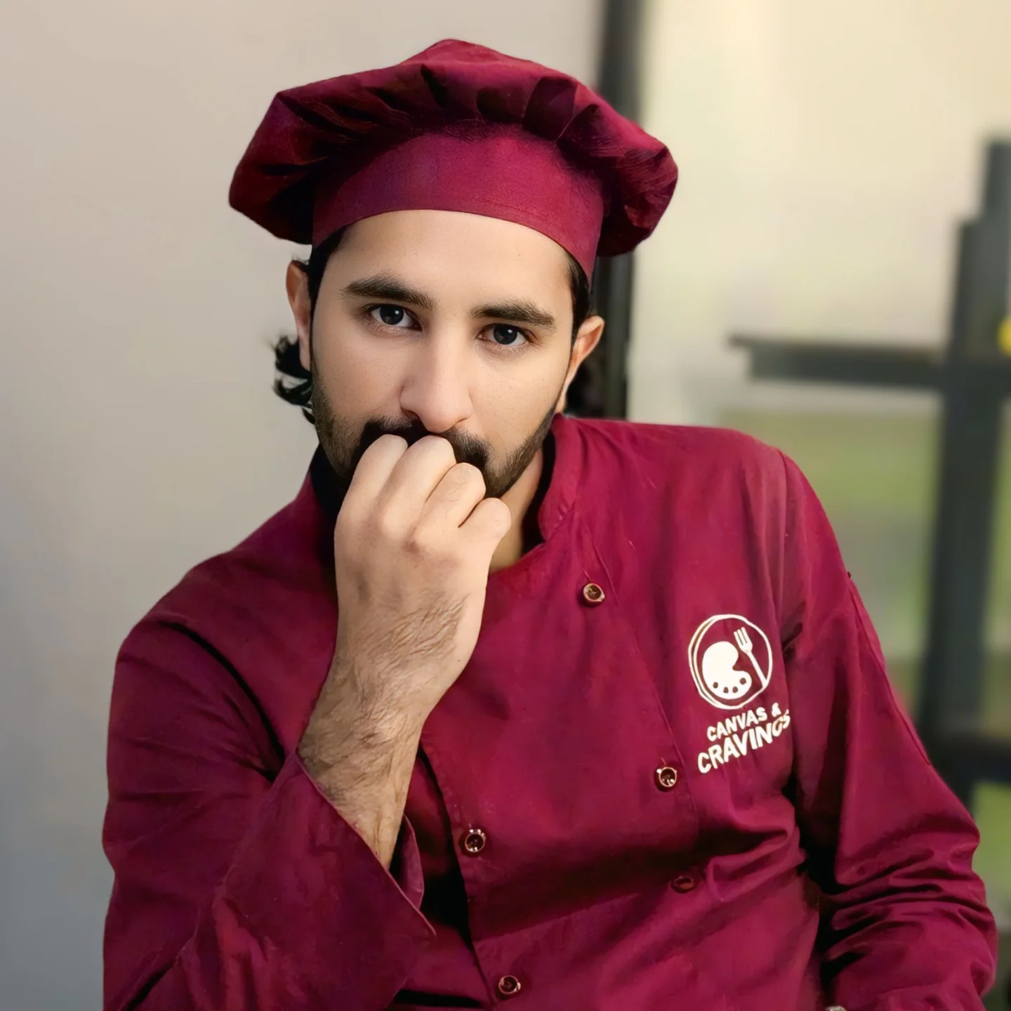 The founder of Canvas & Cravings Café